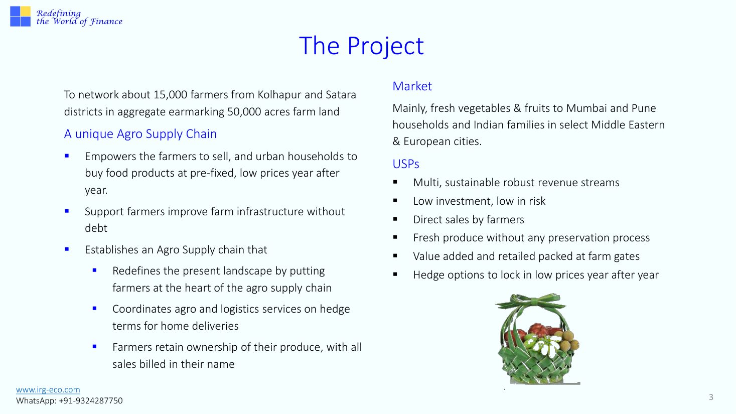 IRG-AGRO slide 3