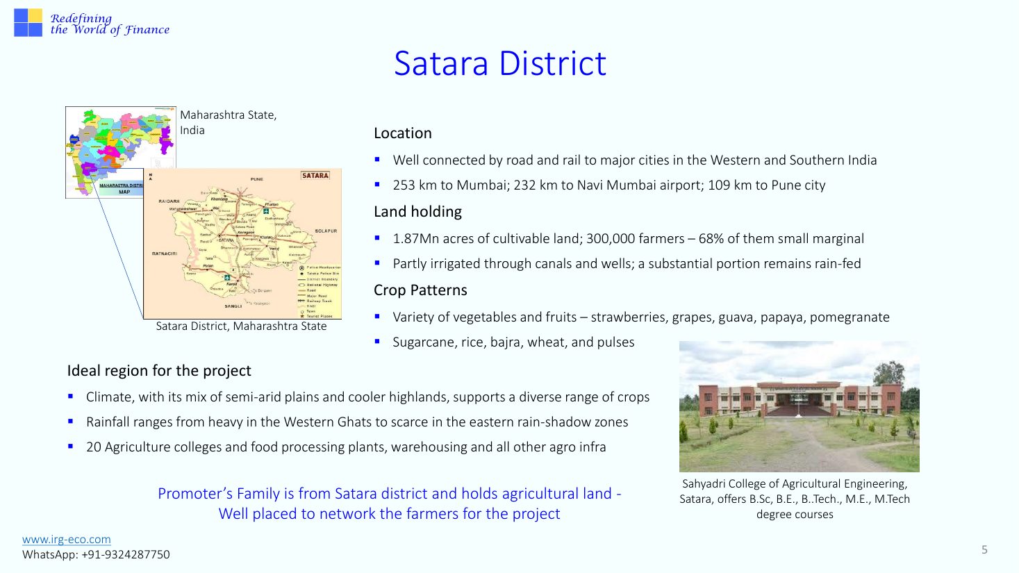 IRG-AGRO slide 5