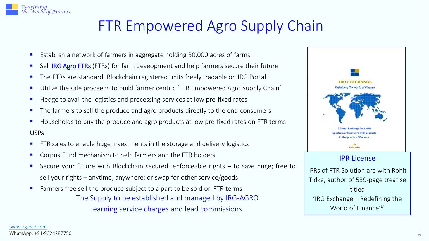IRG-AGRO slide 6