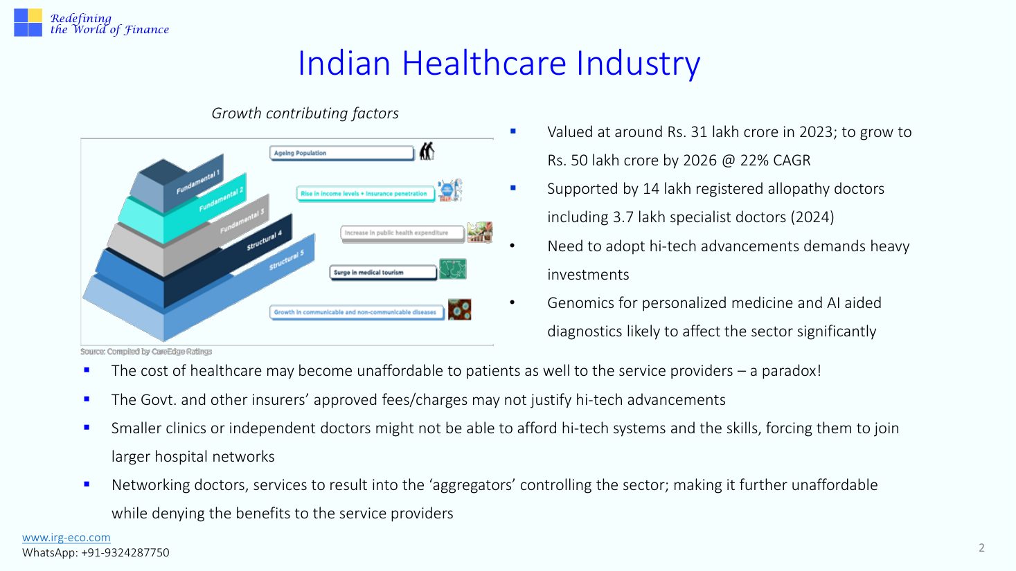IRG-HEALTHCARE slide 2