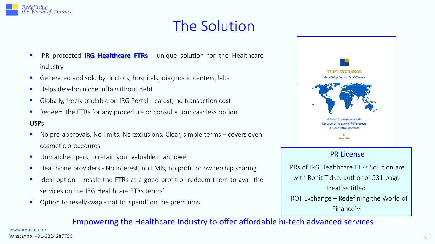 IRG-HEALTHCARE slide 3