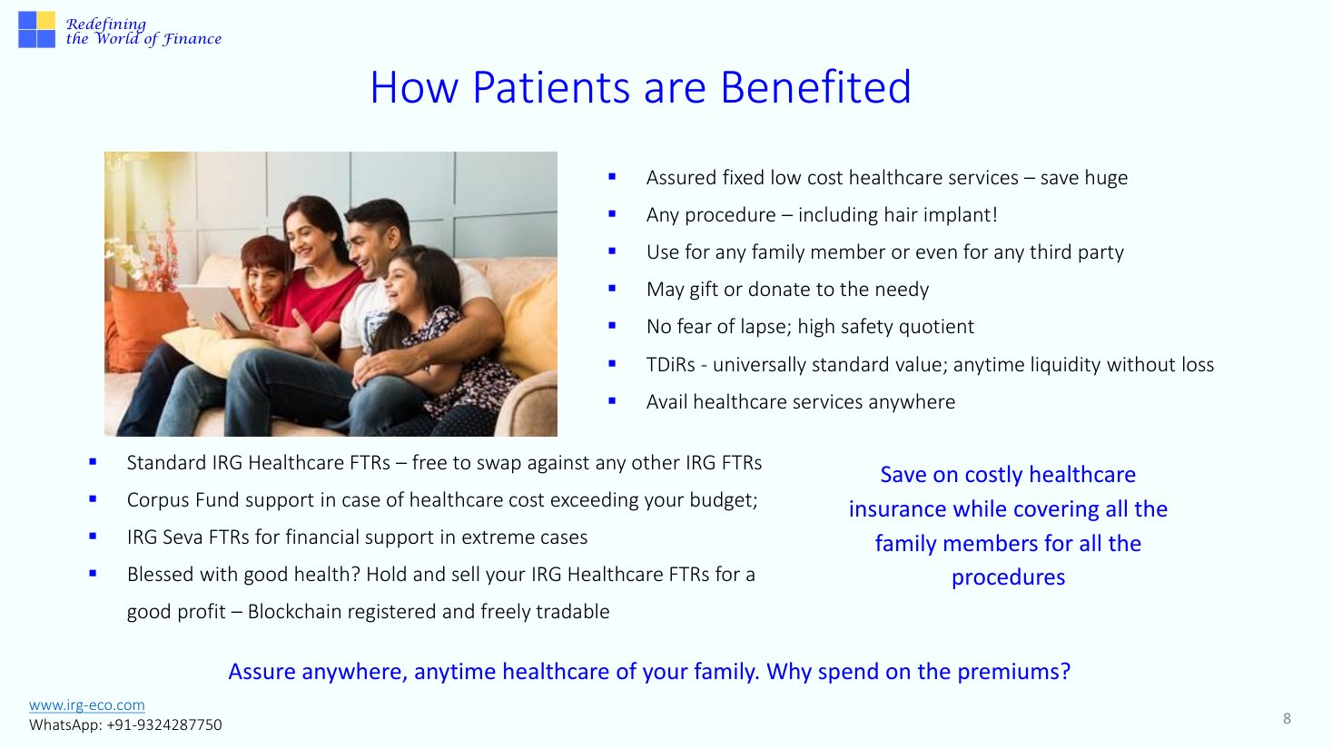 IRG-HEALTHCARE slide 8