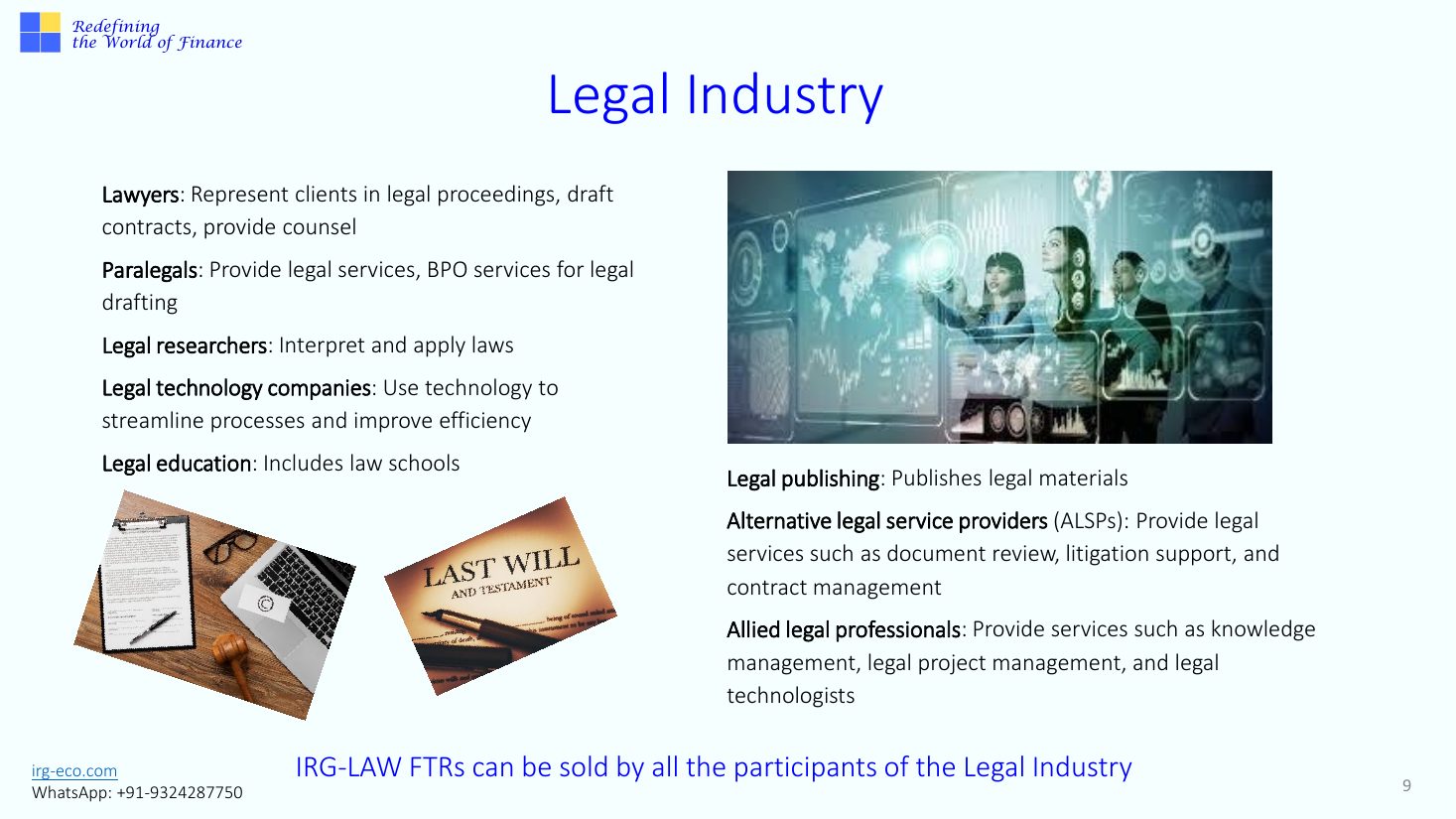 IRG-LAW slide 9