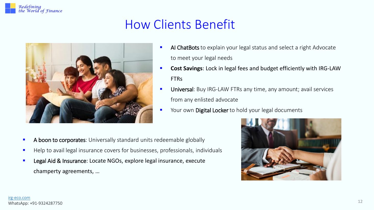 IRG-LAW slide 12